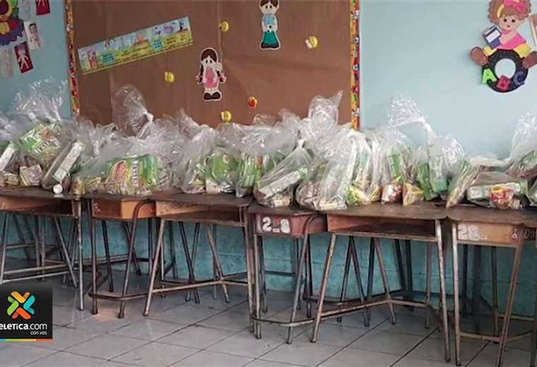 Hasta el viernes hay tiempo para retirar los paquetes de alimentos del MEP