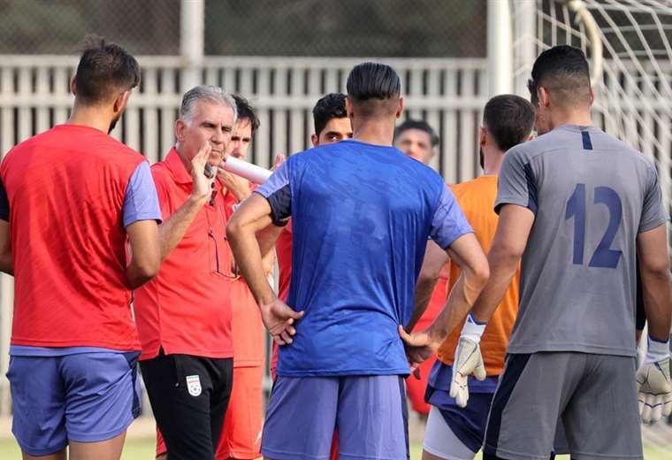 Carlos Queiroz, seleccionador de Irán. 