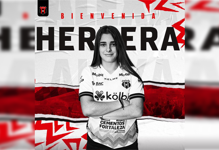 Alexa Herrera, nuevo fichaje de Alajuelense.