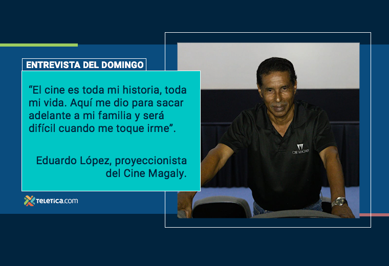 Eduardo López: Toda una vida detrás de un proyector de cine