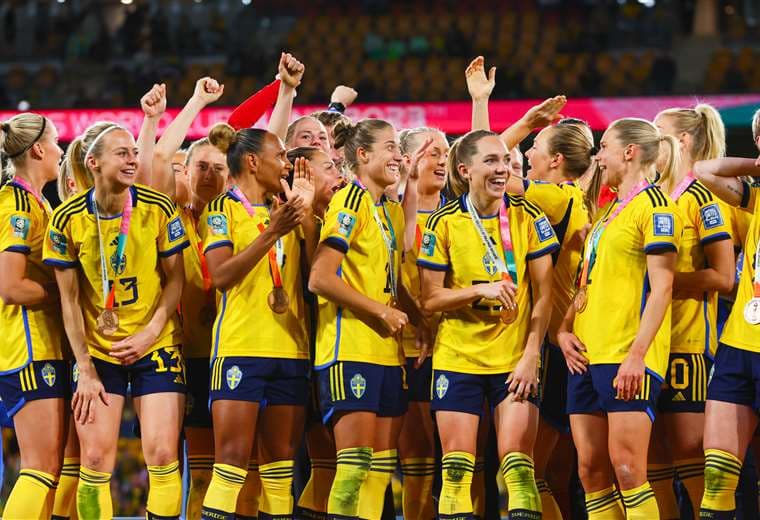 Suecia alcanza tercer lugar de Mundial femenino tras derrotar 2-0 a Australia