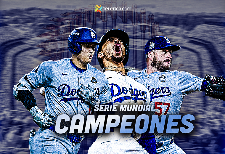 Los Dodgers ganan la Serie Mundial ante Yankees con un global de 4-1