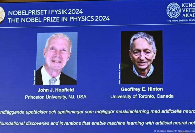 John Hopfield y Geoffrey Hinton ganan Nobel de Física por trabajos sobre aprendizaje automático