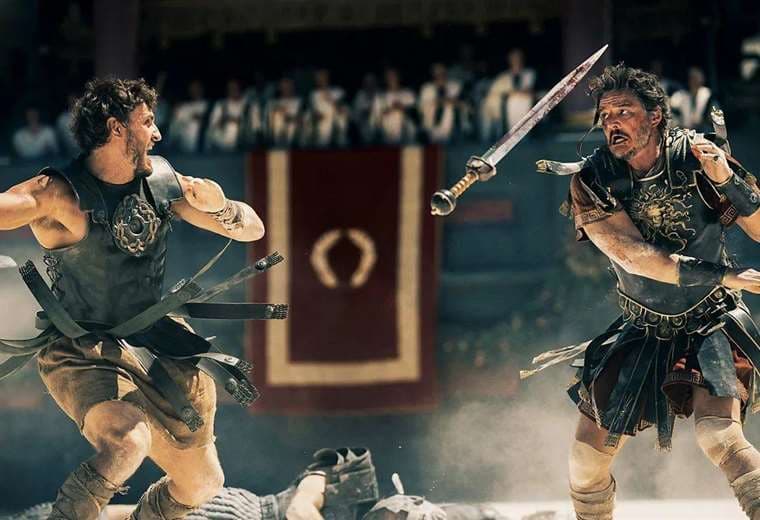 "Es de lejos la mejor película comercial del año": la crítica de BBC a secuela de 'Gladiator'