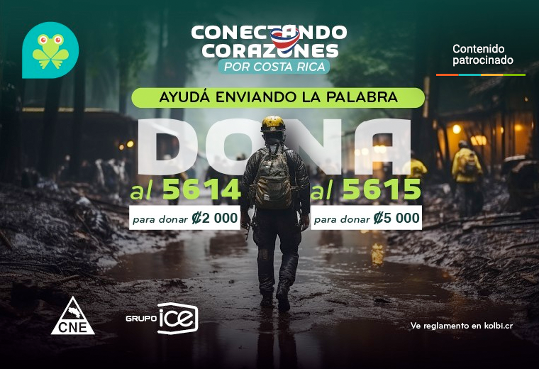 Kölbi habilita canal de donación por SMS para apoyar la emergencia nacional