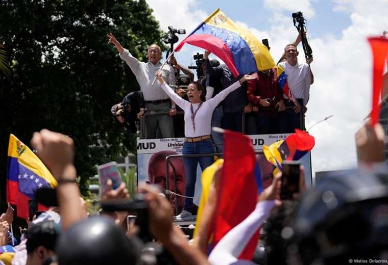 María Corina Machado convoca a "enorme" protesta "dentro y fuera de Venezuela"