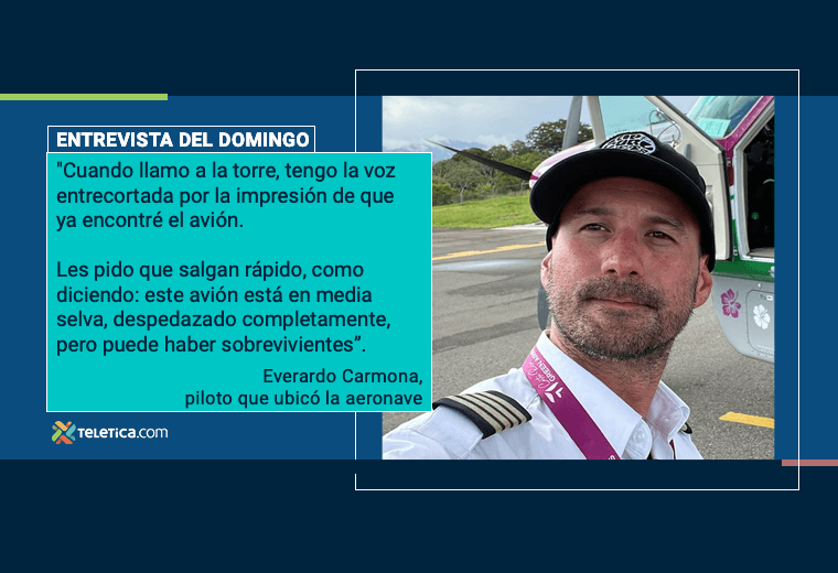 Piloto que ubicó avioneta: “Siempre tuve el sentimiento de que había sobrevivientes”