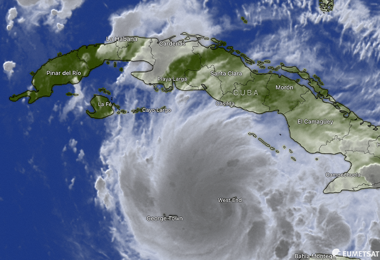 Alerta en Cuba: Isla se prepara para un nuevo impacto por Huracán 