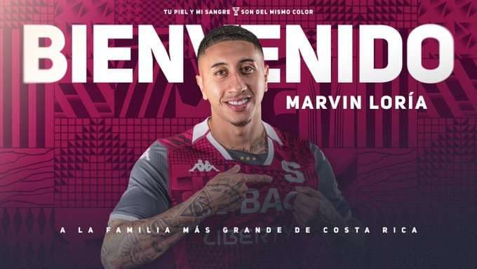 Marvin Loría regresa al país para ponerse la camiseta del Saprissa