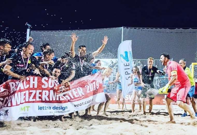 Tico vuelve al torneo de Fútbol Playa en Suiza