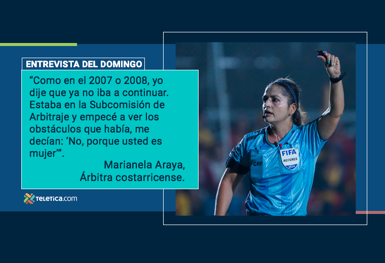 Árbitra Marianela Araya: Cuando un “no” rompe paradigmas en el fútbol 