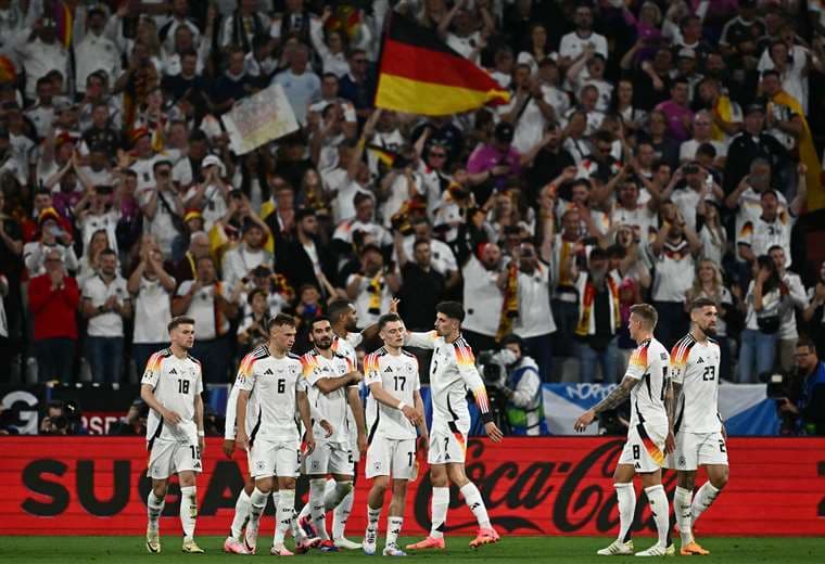 Alemania inaugura la Euro goleando a Escocia