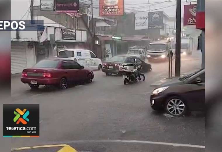 Aguaceros causan daños en Quepos y Tarrazú