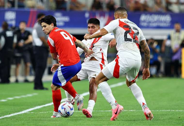 Perú-Chile. AFP