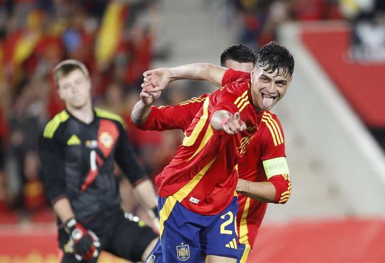 España golea a Irlanda del Norte (5-1) antes de la Eurocopa-2024
