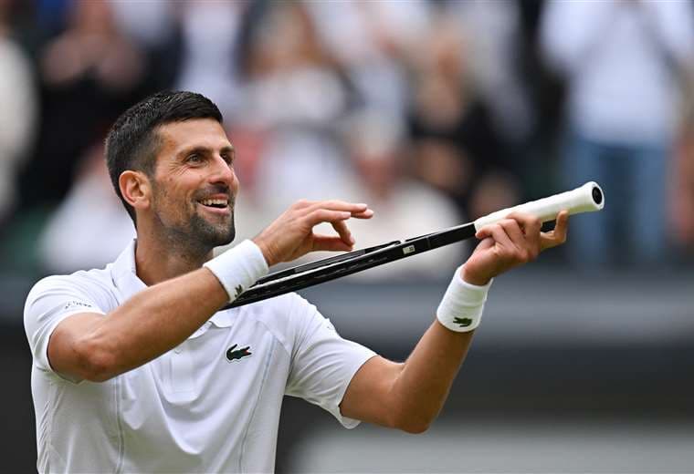 Novak Djokovic. AFP