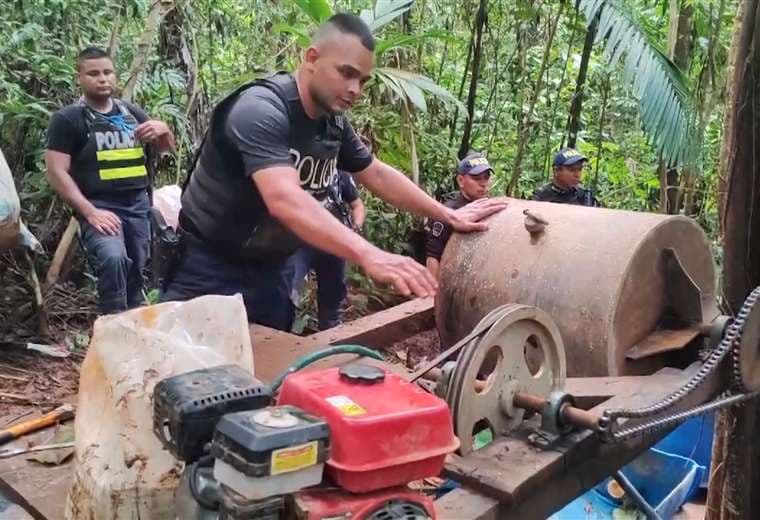 Video: Así funciona una “tómbola” para sacar oro de Crucitas