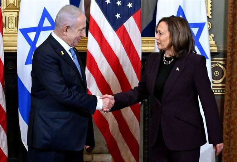 "Es hora de que termine", dice Kamala Harris a Benjamin Netanyahu sobre guerra en Gaza