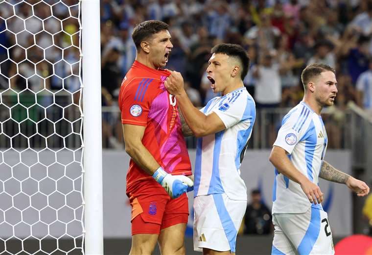 ¡Otra vez el Dibu Martínez! Argentina está en semifinales de Copa América