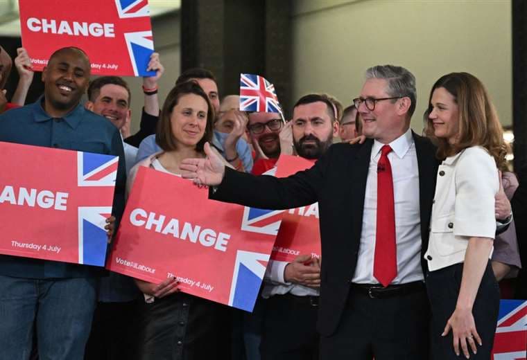 Reino Unido está "listo para el cambio", dice líder laborista Keir Starmer
