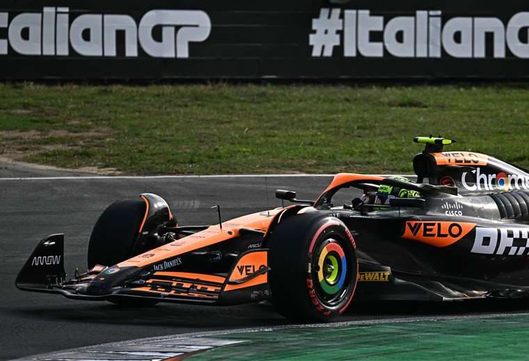 Lando Norris. AFP