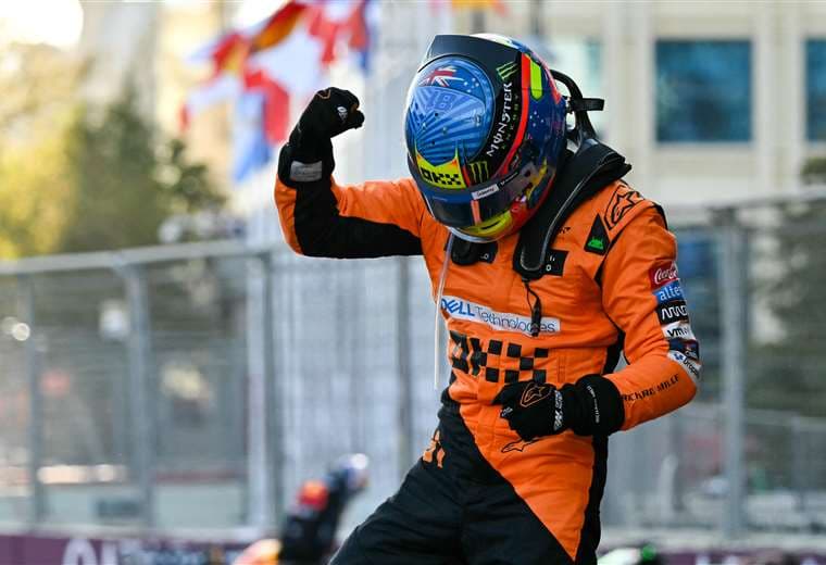 Piastri gana en Azerbaiyán, Norris sigue acercándose a Verstappen