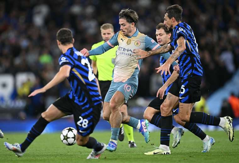 Manchester City e Inter de Milán empatan a cero en su inicio en Champions