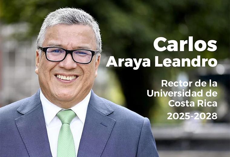 Carlos Araya Leandro es el nuevo rector de la UCR