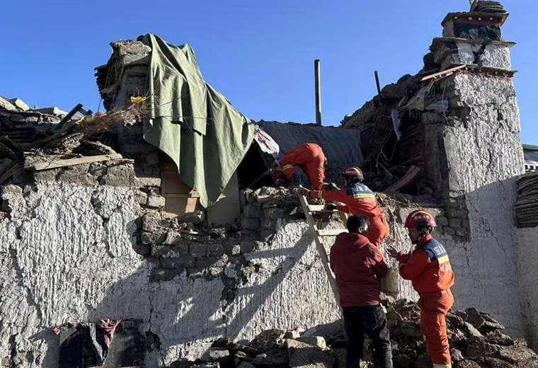 Muertos por terremoto en el Tíbet aumentan a 126