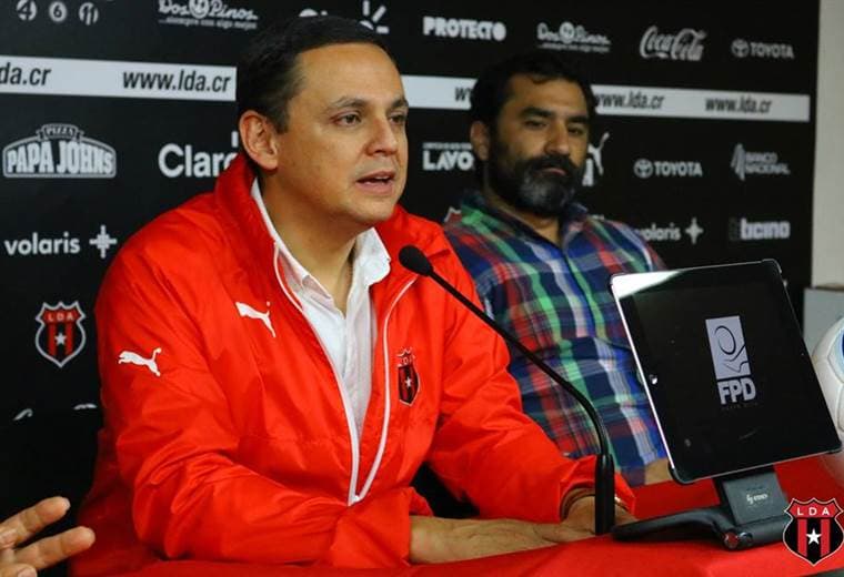 Fernando Ocampo y Pablo Nassar (der.), presidente y gerente deportivo.|lda.cr