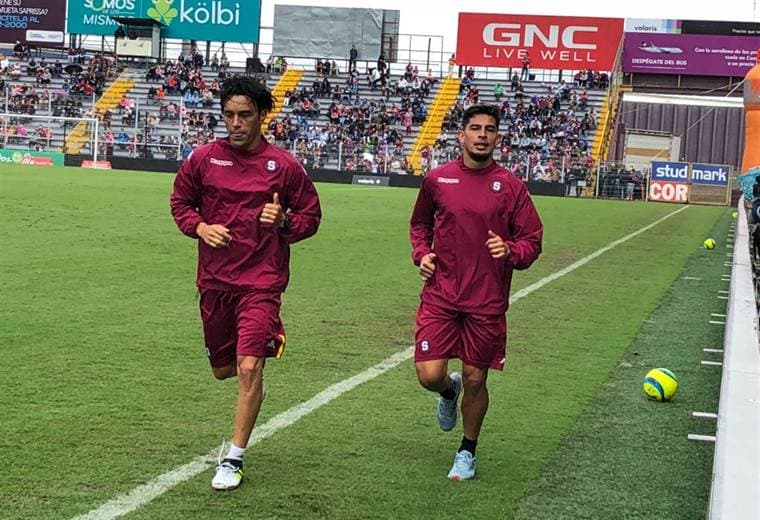Saprissa presentó a Ariel Rodríguez y Christian Bolaños.|Julio Naranjo