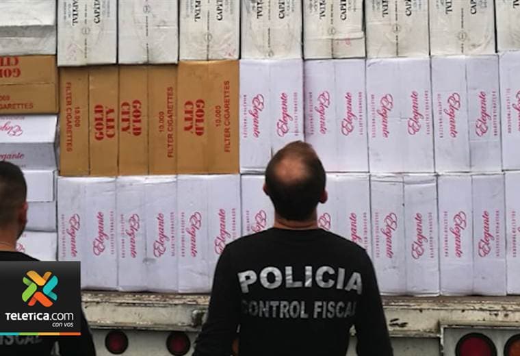 Policía decomisó 10 millones de unidades de cigarrillos en Paso Canoas