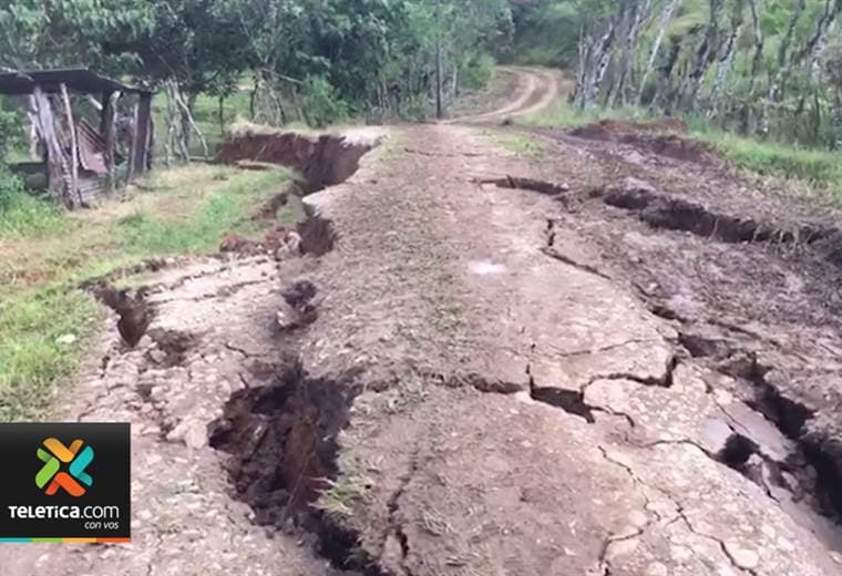 CNE pide no acercarse a la zona de Santa Clara Vieja en San Vito afectada por deslizamiento