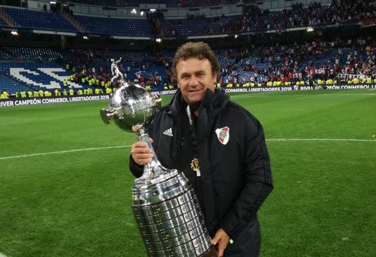 Marcelo Tulbovitz se coronó campeón de Libertadores con River Plate.|Cortesía Marcelo Tulbovitz 