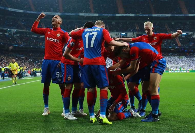 CSKA de Moscú goleó al Real Madrid en el Bernabéu.|Champions League