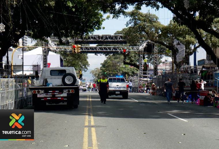 Este miércoles iniciaron los cierres viales en Paseo Colón por el Festival de la Luz