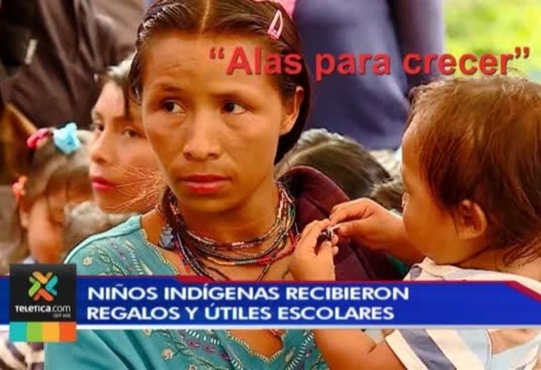 Proyecto "Alas para crecer" del SVA benefició a cientos de niños indígenas este fin de año