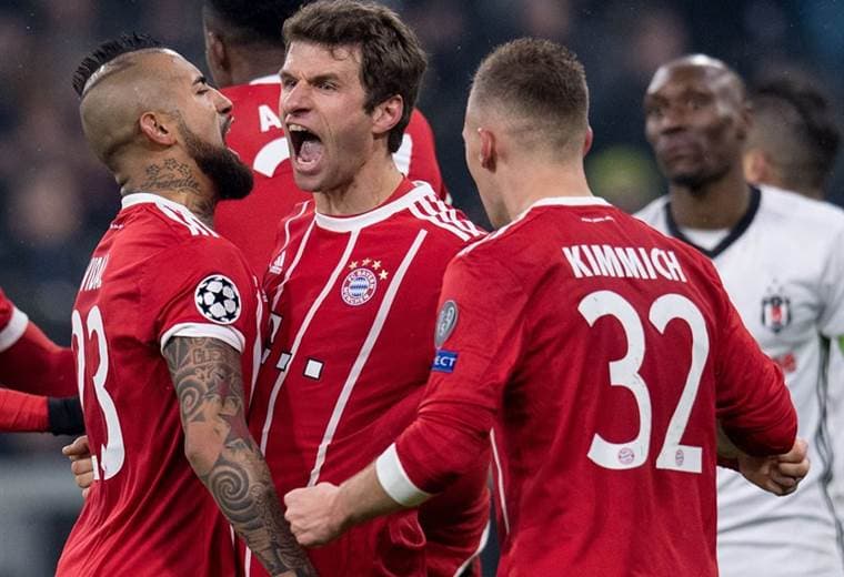 Thomas Müller, delantero alemán del Bayern Munich.