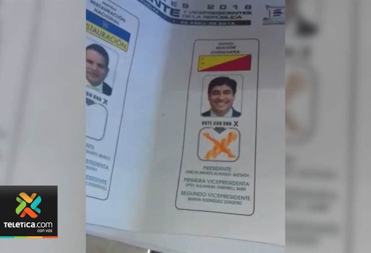 TSE aclara tema de papeletas que aparecieron en Grecia y recibe mensajes de apoyo