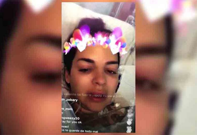 Lynda Díaz dio sus primeras declaraciones en la cama del hospital donde está internada