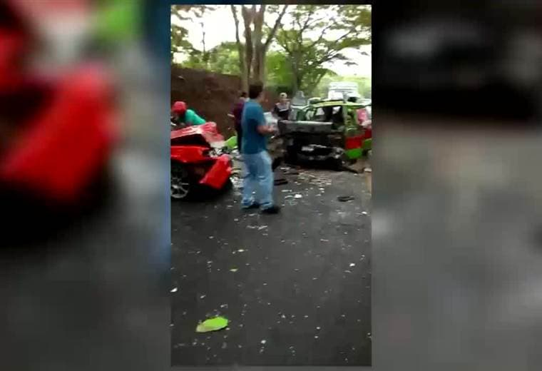 Un muerto y un herido de gravedad tras triple colisión en Puntarenas
