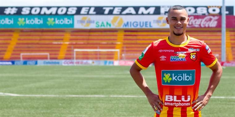 Youstin Salas jugador del Herediano.|Prensa Herediano