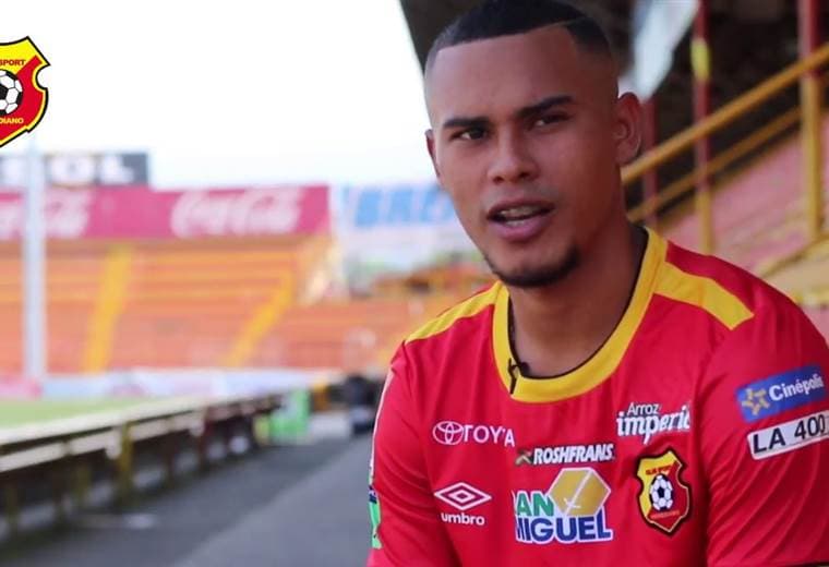 Youstin Salas jugador del Herediano.|Prensa Herediano