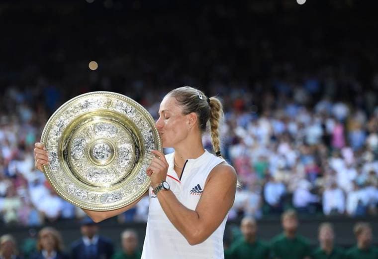 La tenista alemana Angelique Kerber |Facebook Wimbledon. 