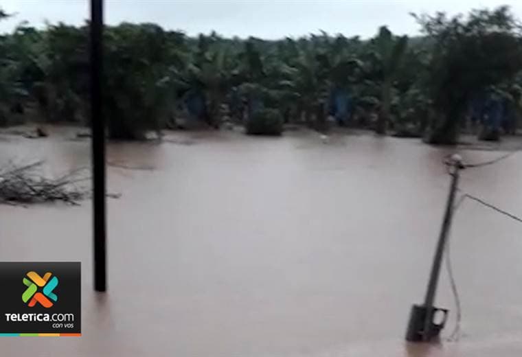 En Limón ha llovido ya un 71% más de lo normal durante julio