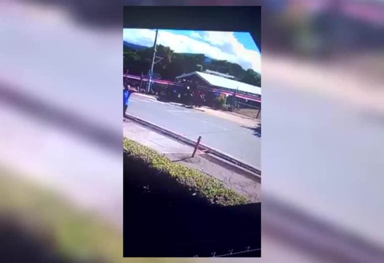 Video captó momento preciso del accidente múltiple en Heredia