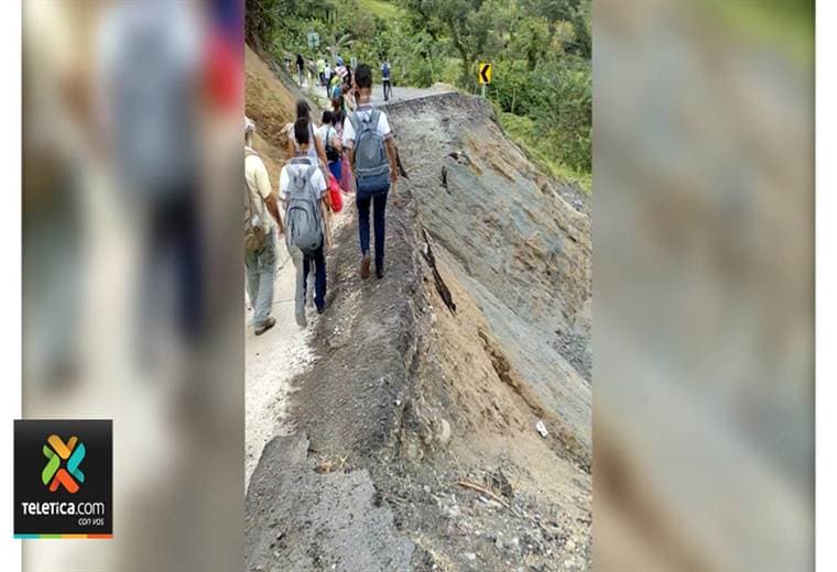 Turistas y usuarios que visitan el parque Nacional Guayabo sufren por camino en pésimo estado
