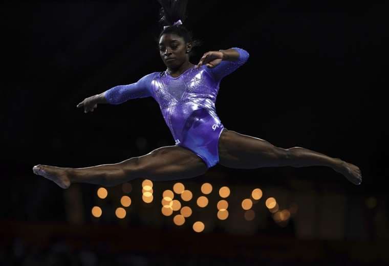 Simone Biles logró 25 medallas en el Mundial | AFP