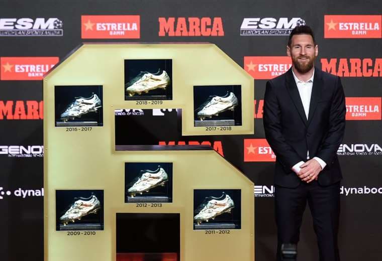 Lionel Messi ganó su sexta Bota de Oro