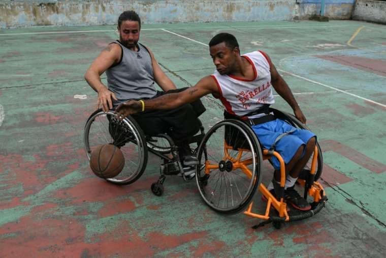 Baloncesto en silla de ruedas en Caracas | AFP